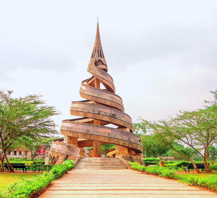 Monument Yaoundé Monument de la réunification de Yaoundé