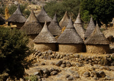 les cases du nord Cameroun
