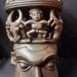 masque art bamiléké- destination Cameroun